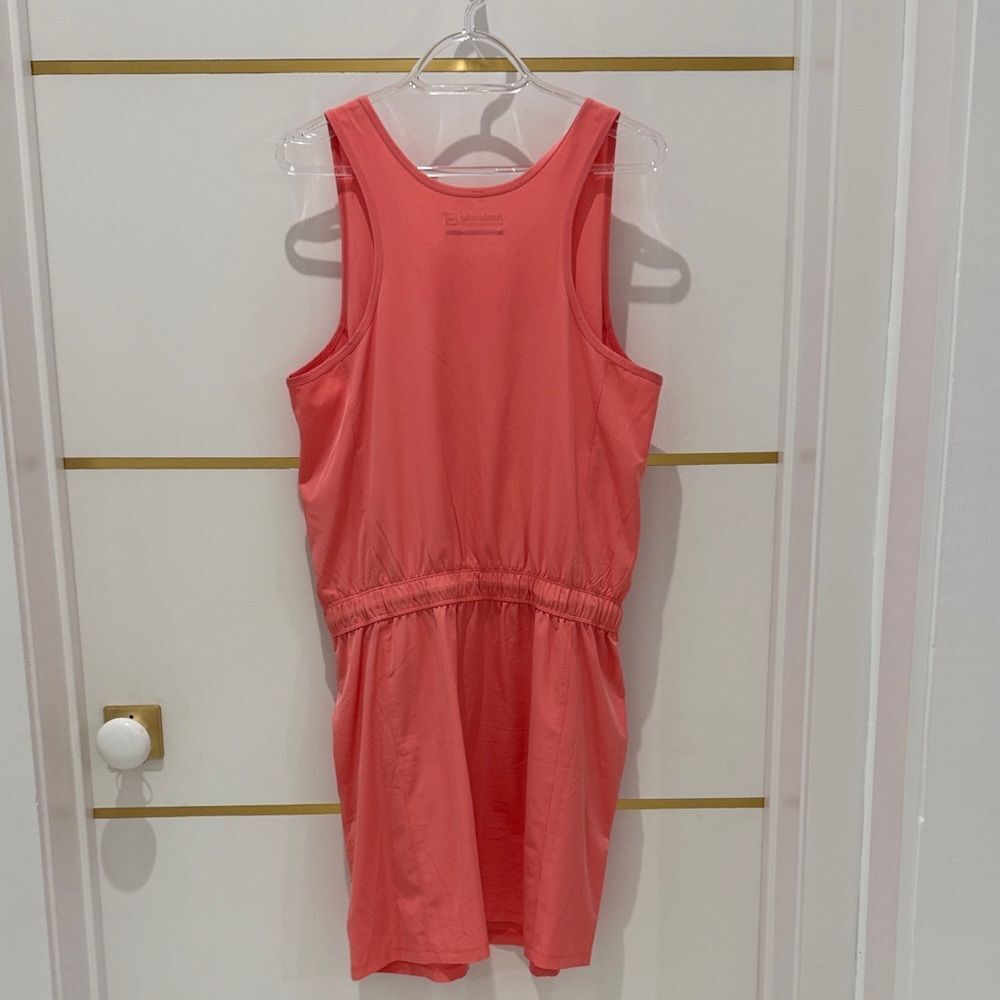 Avalanche Coral Sleeveless Athleisure Drawstring Waist Dress Dry Fit M - Picture 5 of 16